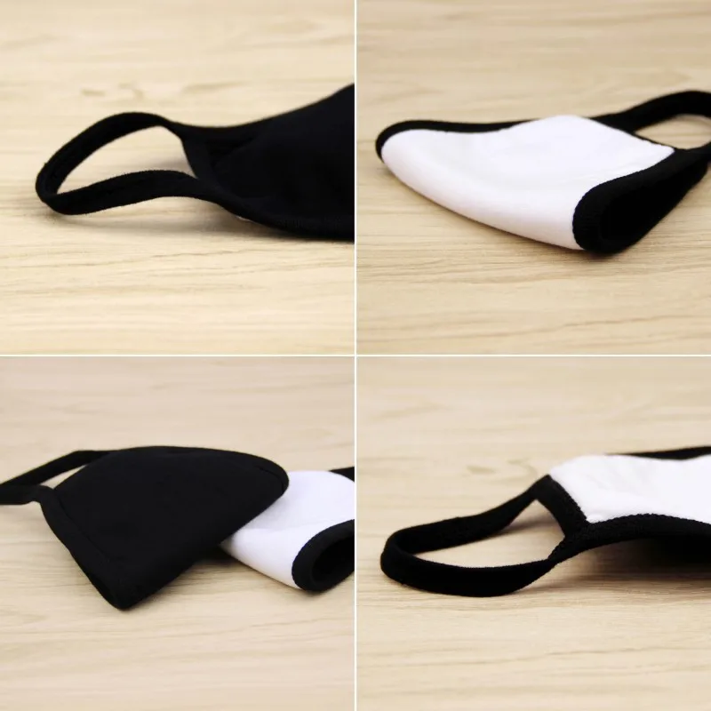 Big Size Black Mouth Mask Anti dust keep warm Cool Unisex Masks Noctilucent Cotton Tooth Face Mask face mask