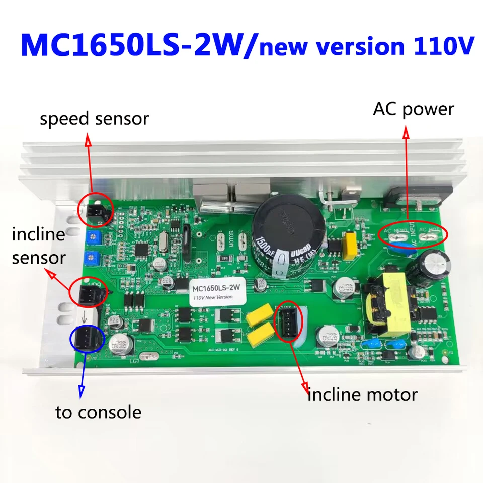 マイルダー W1LD WLTL296099 Weslo Cadence Treadmill Motor Control Board