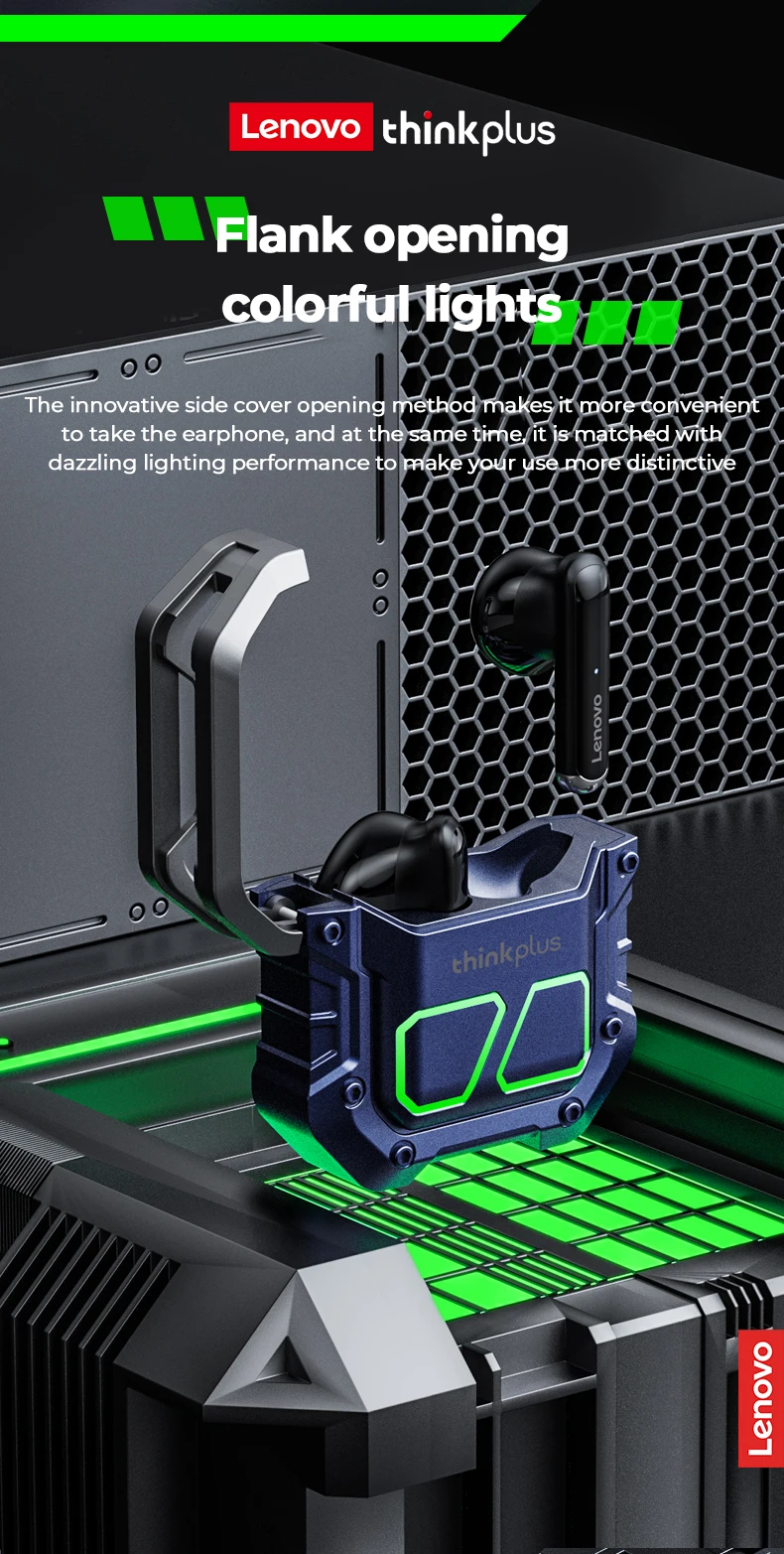 Lenovo XT81 Bluetooth Wireless Earphone Gaming Headset Waterproof Tws Noise Cancel With Microphone Hi-Fi Stereo Sport Earbuds S3aa6c22cd8be47bebe398e7c19ad189ep