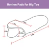 Pexmen 2/4/8Pcs Gel Big Toe Separator Bunion Corrector Pain Relief Hallux Valgus Straighter Orthopedic Toe Protector Spacer 6
