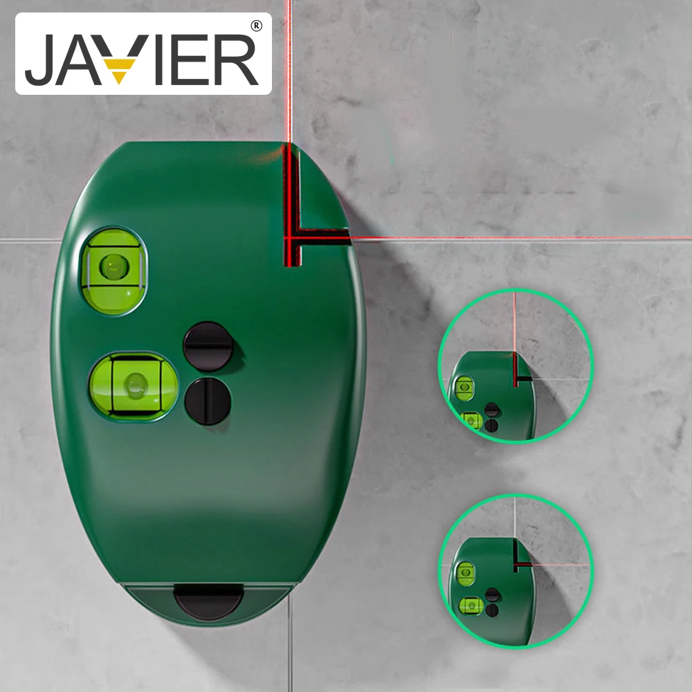 Laser level Laser angle gauge Right Angle Infrared Level High Precision Strong Light 90 Degree Electronic Laser Straight Line Bubble