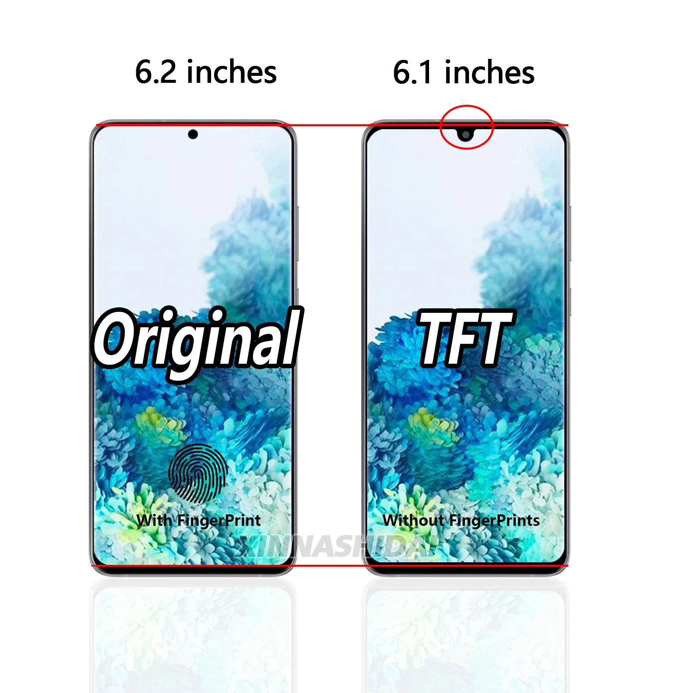   TFT S20 LCD, Ｚ  s20 LCD, G980 G980U G980F/DS ÷, ġ ũ Ÿ 