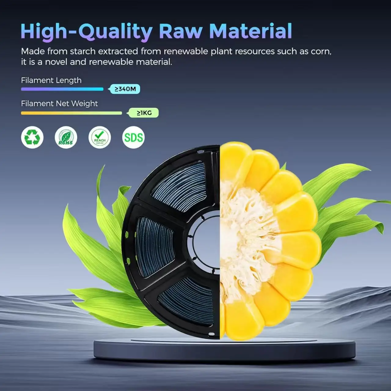 매직 레피드 1.75mm 250g 시프트 쉬머 고속 PLA 3D 프린팅 필라멘트 래피드 프로토타이핑 ABS 무료 배송