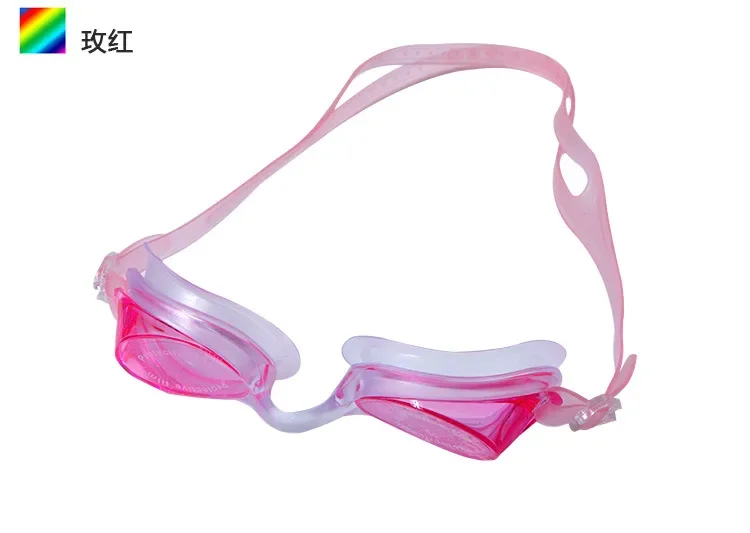 1pc Universal Swimming Goggles for Women Men Summer Swim Eyewear Waterproof Swimming Glasses Adjustable 6