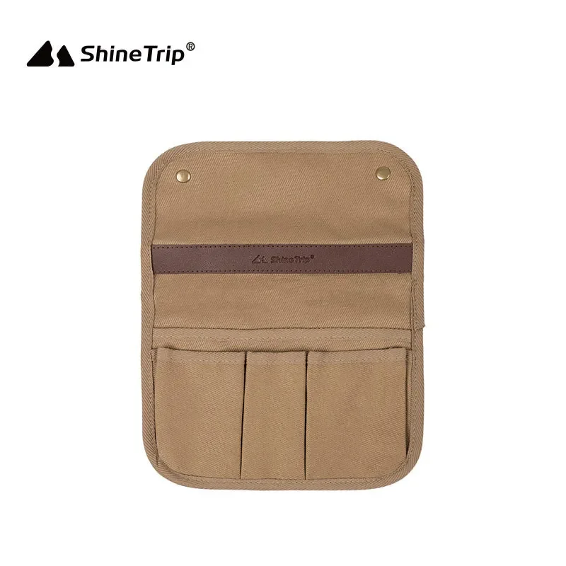 Outdoor Camping Chair Armrest Hanging Bag Waterproof and Wear Resistant Multi Functional Double Layer Storage Bag ShineTrip
