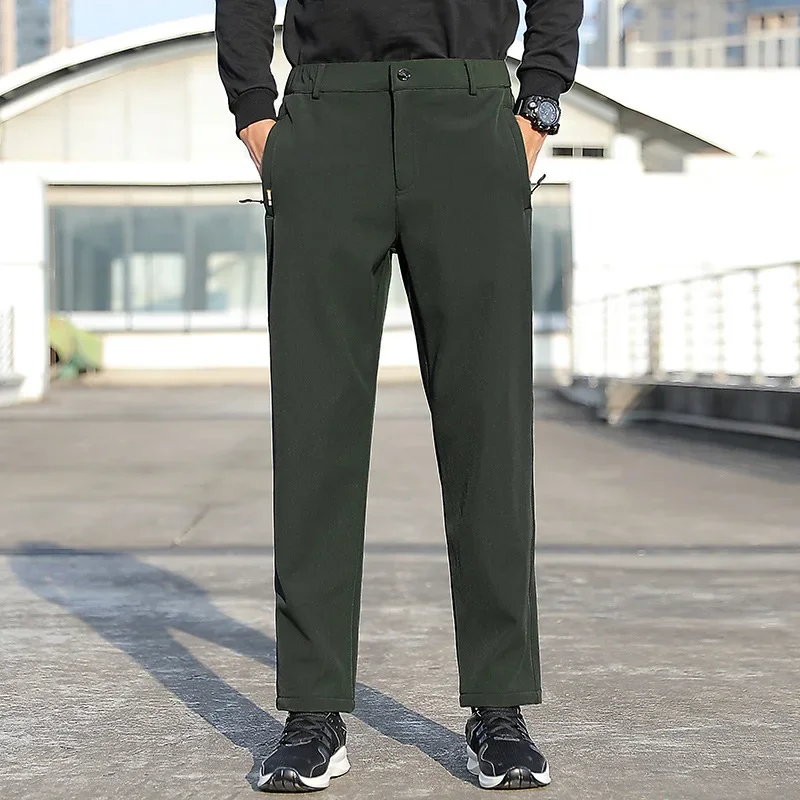 야외 겨울 남성 트레킹 바지, 방수 열 등산 낚시 하이킹 관광 남성 따뜻한 바지, BMT04