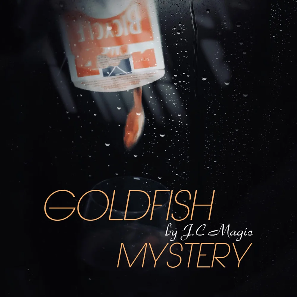 Goldfish Mystery by J.C Magic Tricks Goldfish Appearing From Card Box Object Producing Magician Close Up Illusions Gimmicks Prop