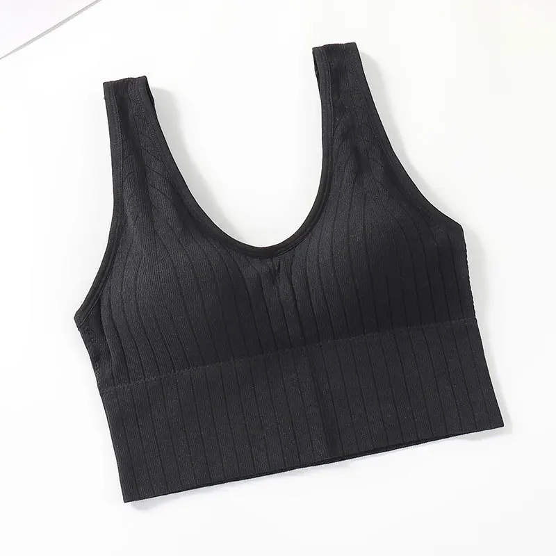 New Sling Yoga Sports Bra For Women Thin Section Beautiful Back Strap  Bottoming Vest Gym Push