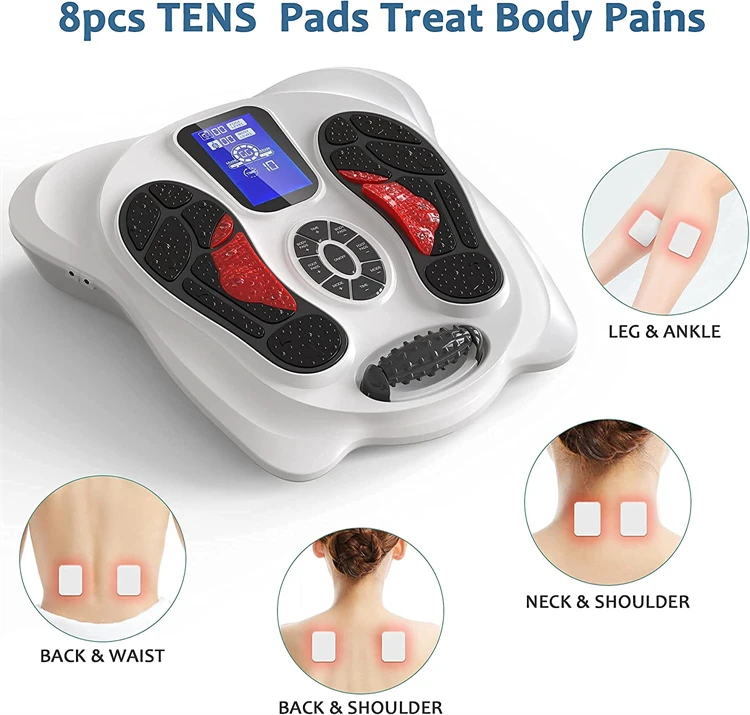 Appareil de massage des pieds vibrant à circulation électrique infrarouge |Diversi