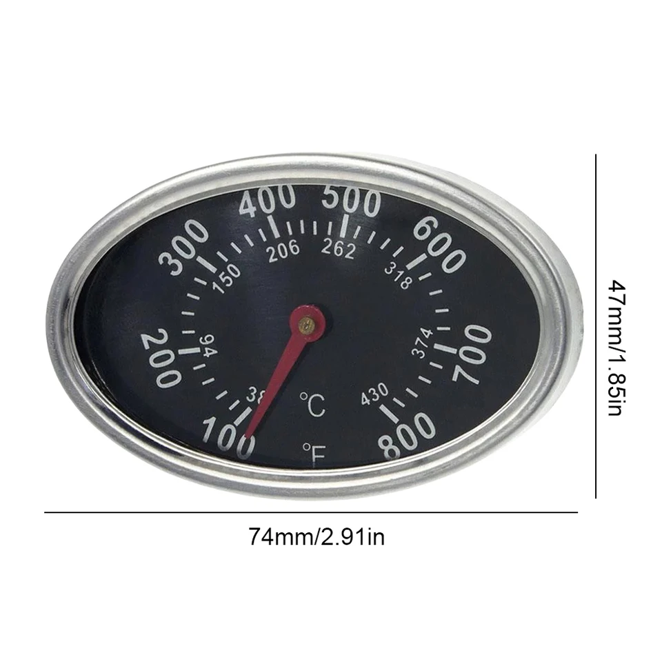 Accurate BBQ Grill Thermometer for Perfect Cooking