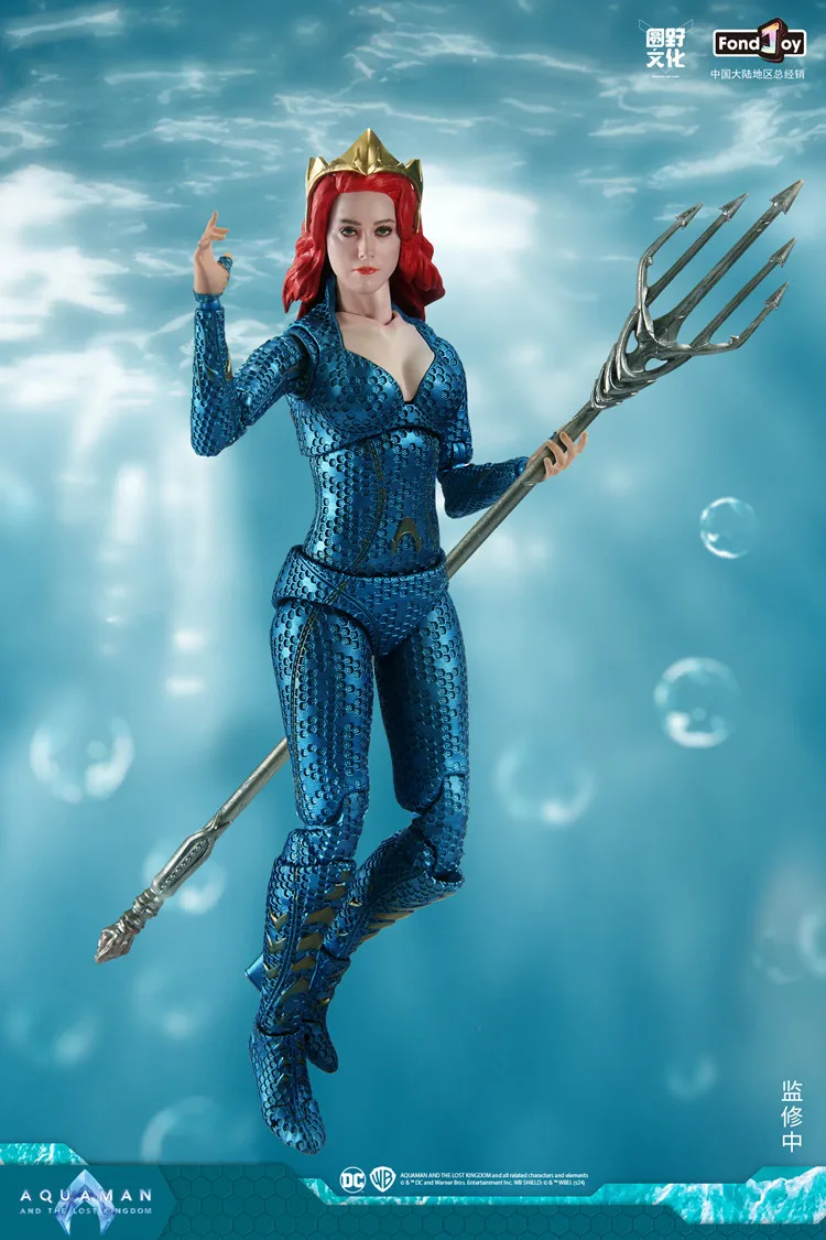 Aquaman Mera Action Figure Original Fondjoy Model Mera 1/9 Scale