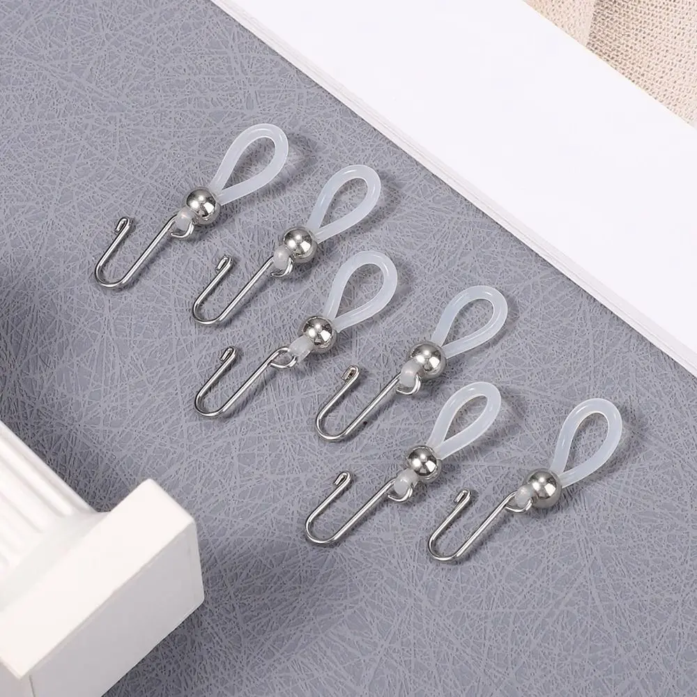 Silicone Zipper Holder Replacement Metal Universal Zipper Pull Durable Hooks Replacement zipper pullers zipper accessories