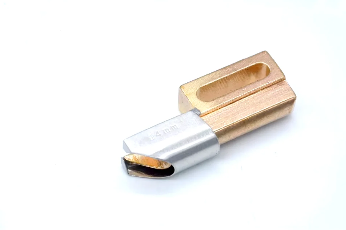 1PCS AT-18C 18MM 바인더 소형 실린더 베드 머신용 얇은 가죽 및 플라스틱 소재용 KS181 구리 소재 최고