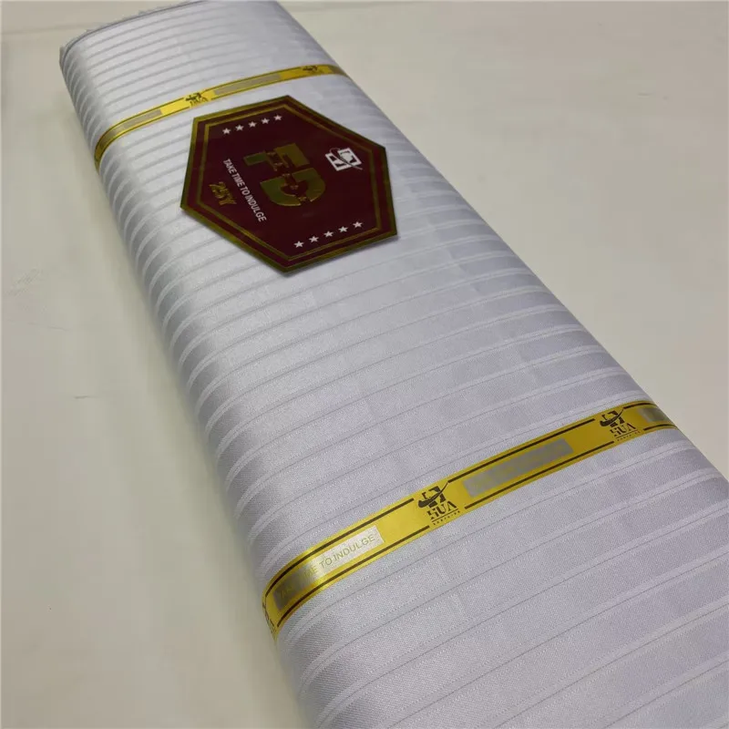 

Fashion 5 Yards Atiku Material 100% Cotton Swiss Voile Lace Switzerland Soft Quality African Atiku TR Fabric for Men Cloth 16A25