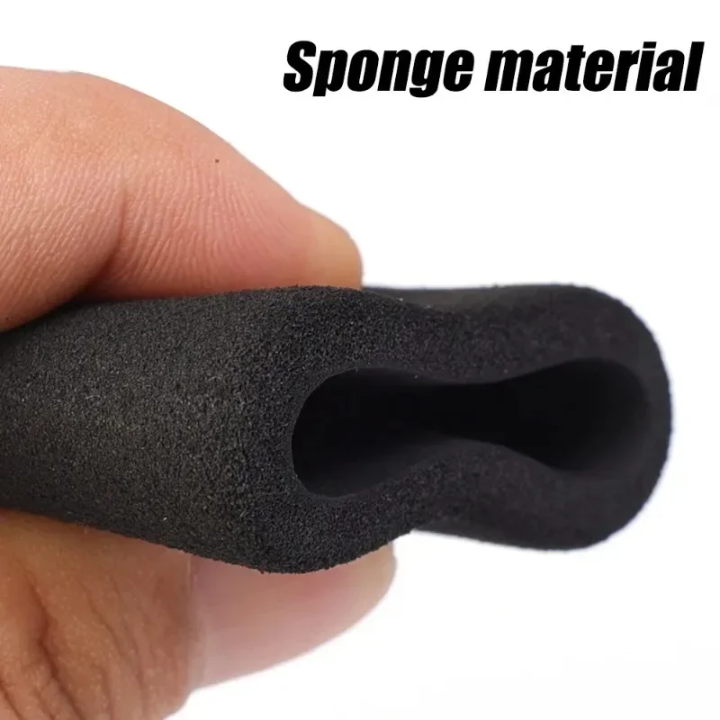 Universal Soft Sponge Sleeve Non-Slip for Motorbike Motorcycle Grip Covers Anti Vibration Comfort Foam Slip-On Handlebar Grips