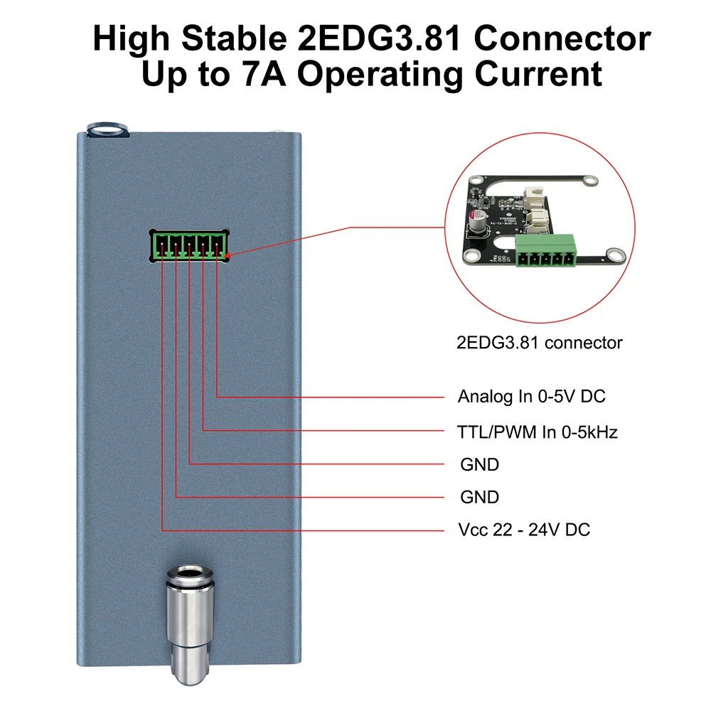 LASER TREE LT-4LDS-V2 Laser Module Accessories Protective Window Glass Optical Lens Sliding Plate Wood Tools and Accessories