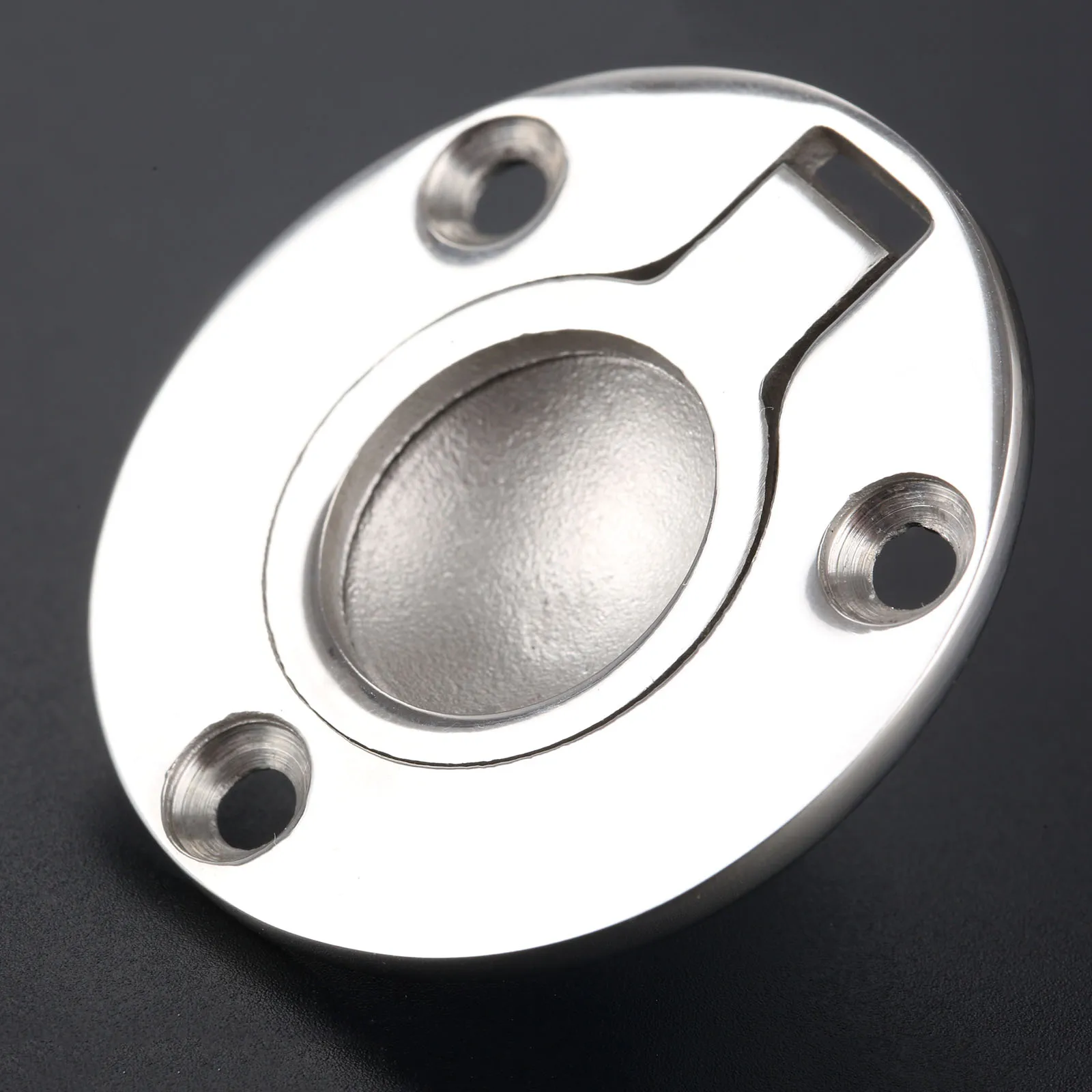 

1Pc Marine Grade 316 Stainless Steel Ring Handle Flush Hatch Locker Cabinet Pull Lift Fitting Hardware Marine Boats Accessories