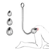 Three Size Hot Erotic Sexy Anal Hook Ball stainless Steel SM Butt Plug Hook Anal Sex Toys for Couples Adult Sex Games Sexy toys 1