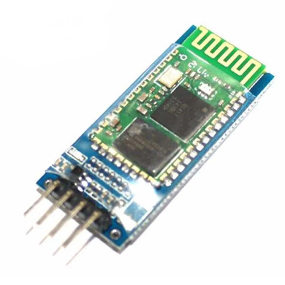 

5Pcs Wireless 4 Pin Bluetooth Transceiver Module HC-06 RS232 With backplane