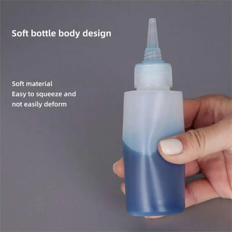 Plastic PET Juice Liquid Capacity Dropper Bottles Twist Top Cap Tattoo Pigment Ink Containers Storage Bottles 100/200/250/1000ml plastic storage bottle