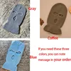 New Three-hole knitted Hat Men Women Anti-terrorist Headgear Robber Hats Baotou Outdoor Face Mask Warm Hood C6142 6