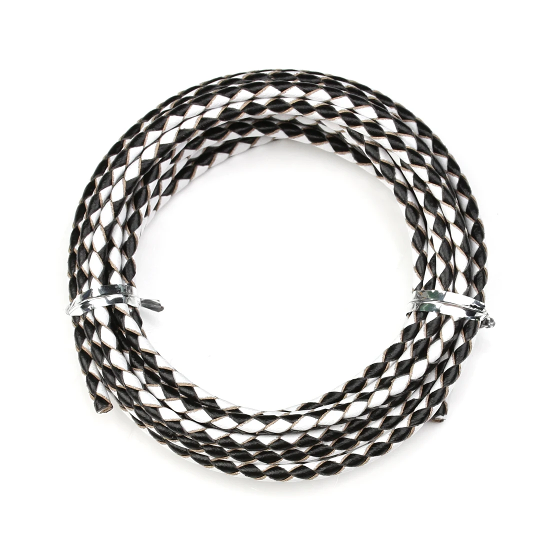 2 Yards 3/4/6mm Echtes Leder Runde Seil Schnur Gewebtes Leder Seil Für Schmuck Machen DIY Leder Armband Halskette Zubehör – Detail 10