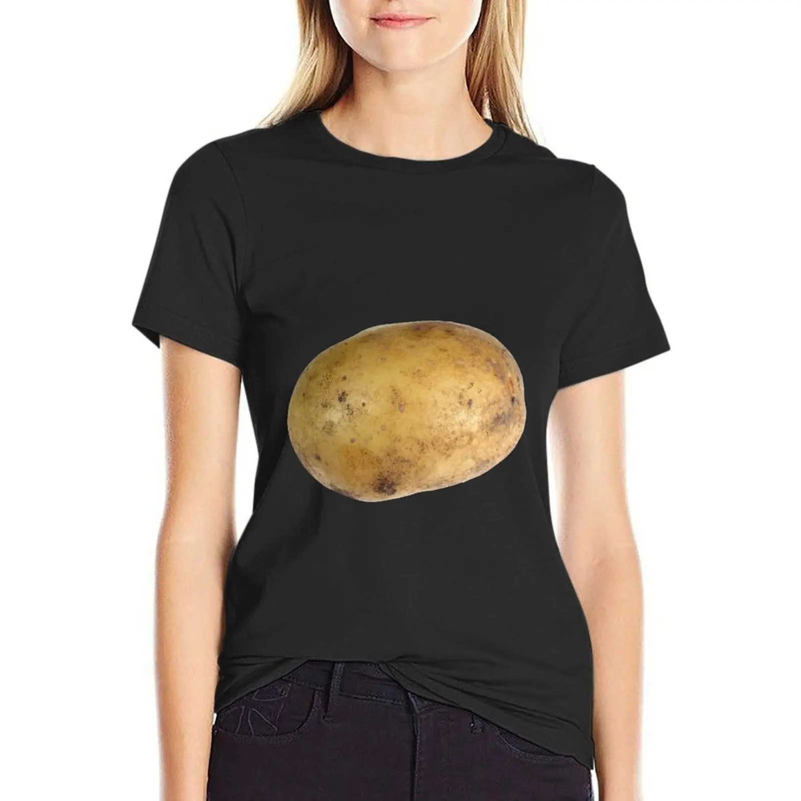 

POTATO! T-Shirt Female clothing lady clothes ariat shirts for Women