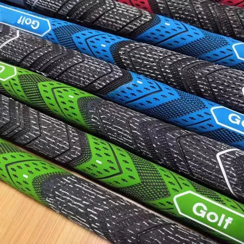 Pro-Grade Golf Grip Bundle: 13pcs Standard/Midsize Rubber 4 Accessories-Fits Irons & Woods