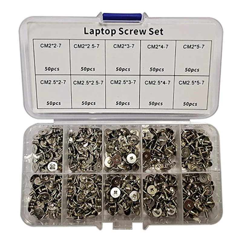 Laptop Accessories Screw Set for DELL Sony Toshiba Lenovo Samsung ACER ASUS MSI HP Notebook Hinges Screw cap Computer Repair