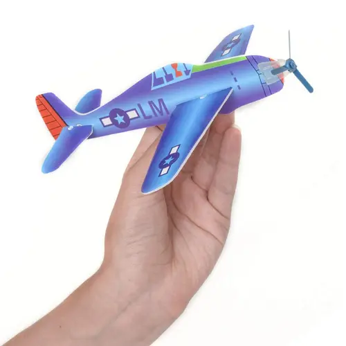 Kids DIY Hand Throw Flying Glider Planes Outdoor Toys Party Favors Avion Polystyrène Planeur Juguetes Divertidos Y Graciosos - Image 6