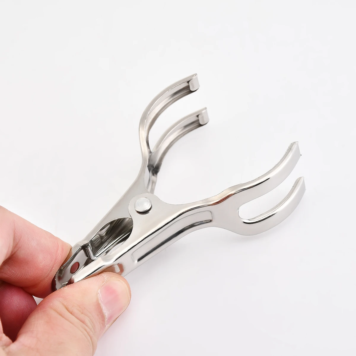 Clothes Pegs Windproof Clips 6pcs Clothespin Stainless Steel Laundry Pinch Pin Washing Clips for Home Bathroom Organization Towels Socks