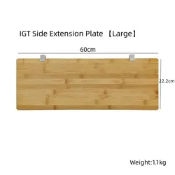 Bamboo Outdoor Kitchen Extension Table Top (L)