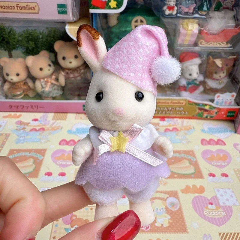 Sylvanian Families Children's Toy Kitchen Toys Girl Anime Calico Critters Ternurines Figures Cute Medium and Large Size Dolls 1