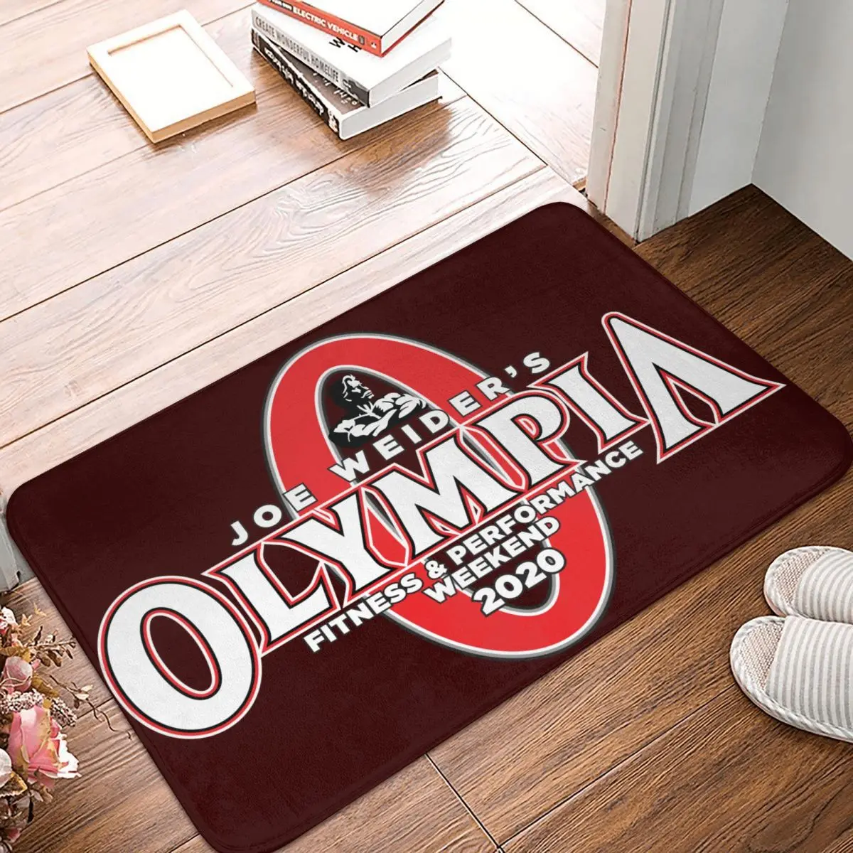 

Joe Weider's Olympia Doormat Kitchen Carpet Outdoor Rug Home Decoration