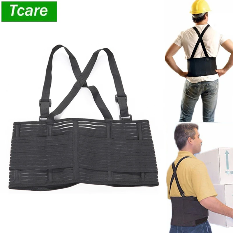 Tcare Adjustable Waist Support Belt Men Medical Lumbar Fitness