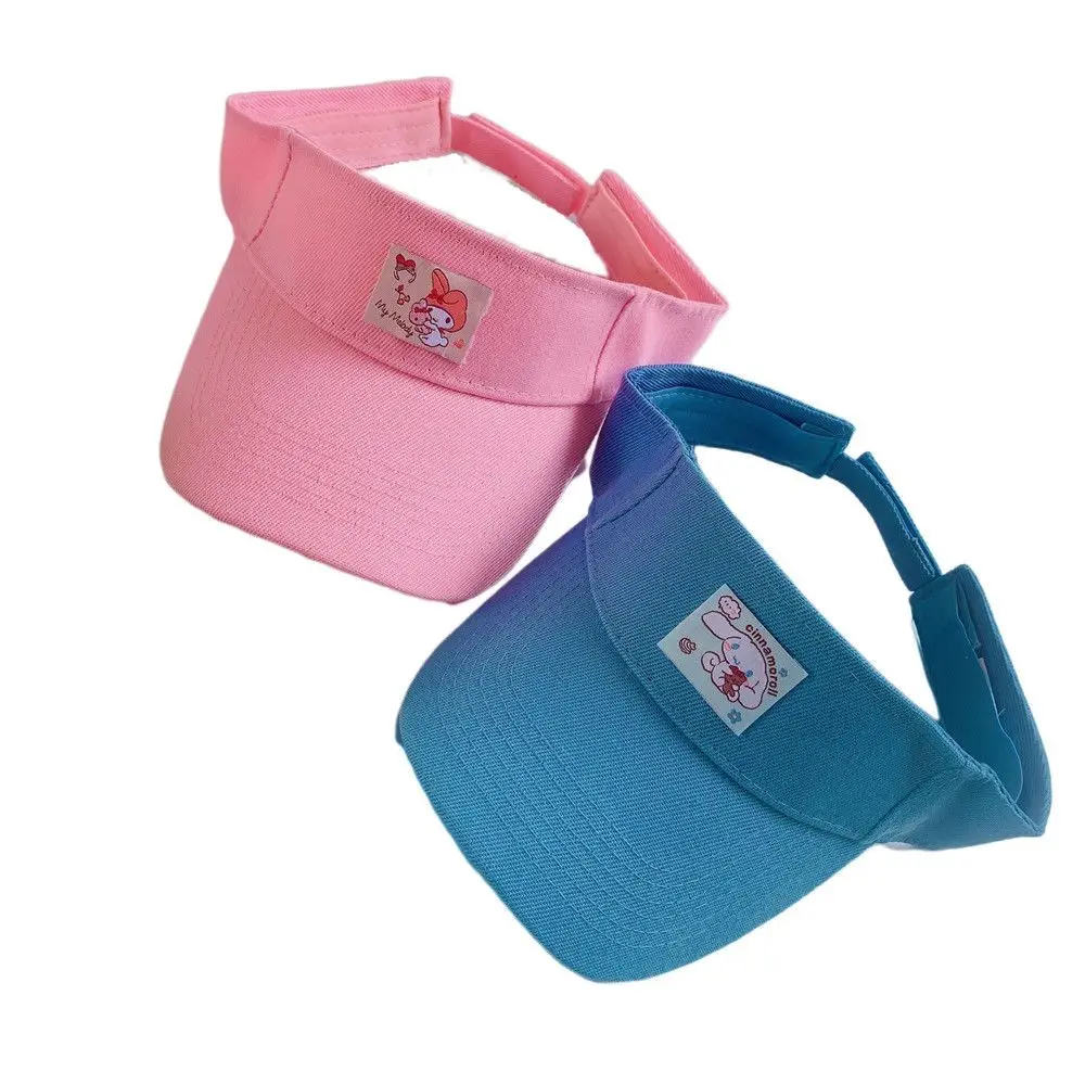 

Anime Sanrio Sun Hat Cinnamoroll My Melody Accessories Cute Beauty Cartoon Kawaii Sun Protection Cap Empty Top Toy for Girl Gift