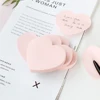 100Sheets/Set heart shape Memo Pad Creative Adhesive pink Color Note Paper Tearable DIY Scrapbook Paper Students 5