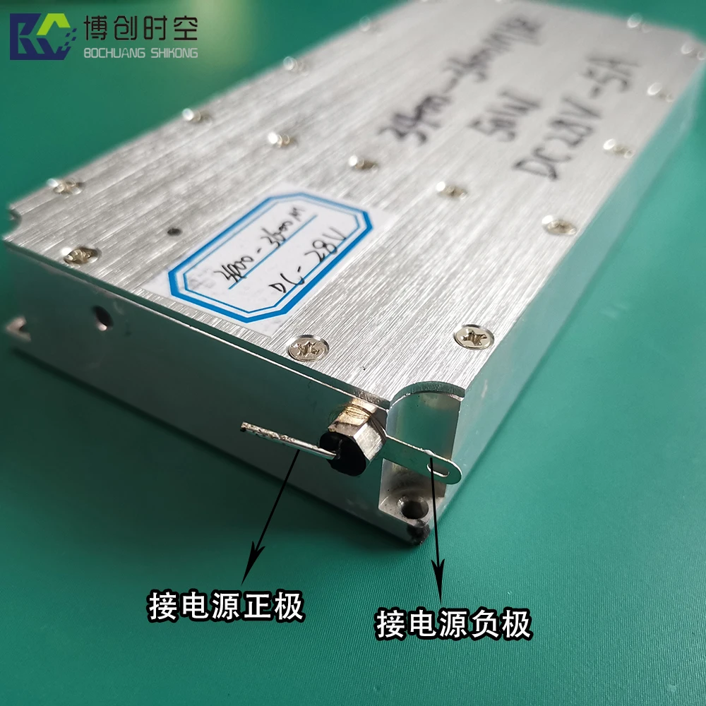 Фото 5G модуль усилителя мощности 3400-3600 МГц, беспилотный усилитель мощности для летательного аппарата, транзистор №2