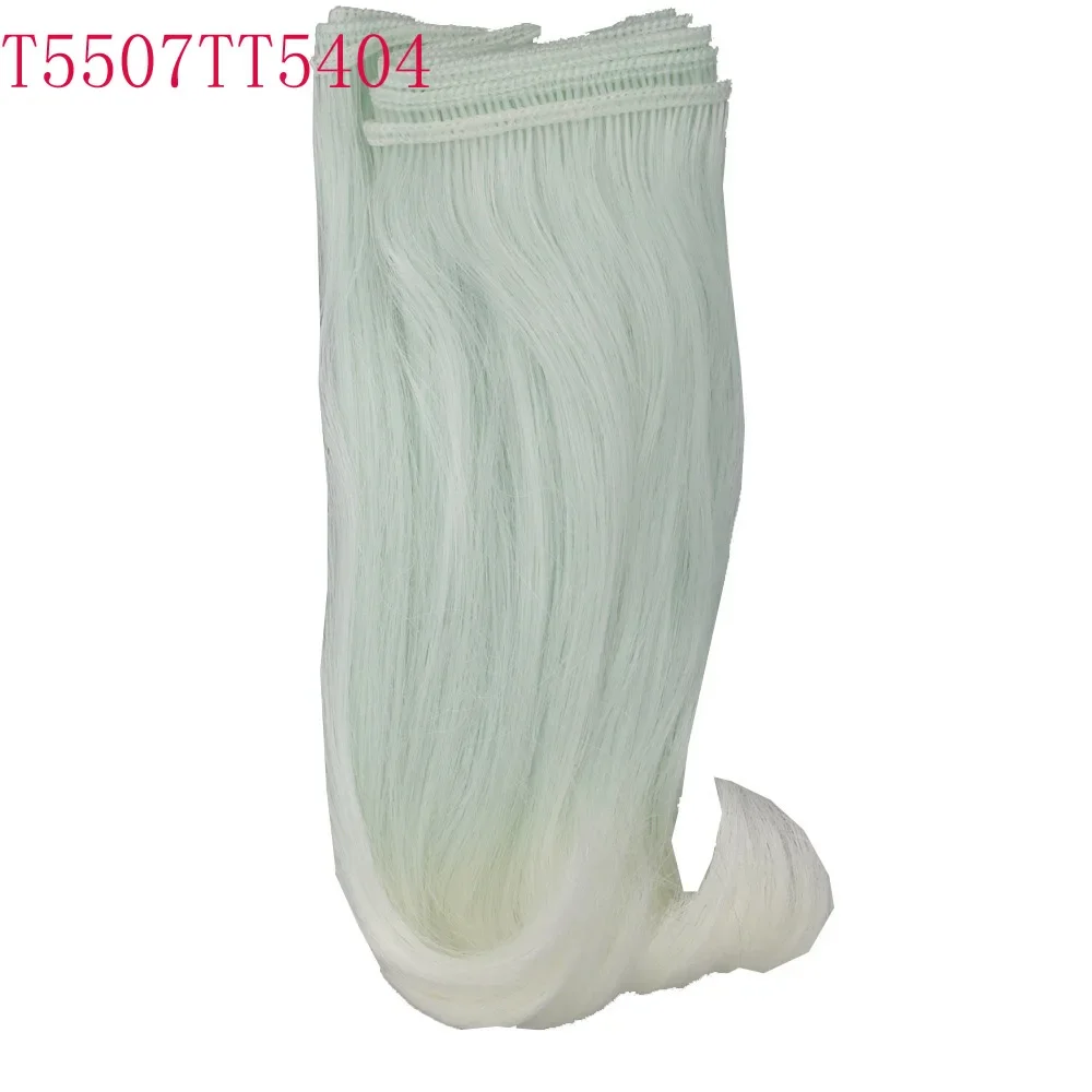 1 piece 15 cm curly doll hair 1/3 /1/4 1/6 Bjd curly BJD wigs SD Russian handmade cloth Doll hair