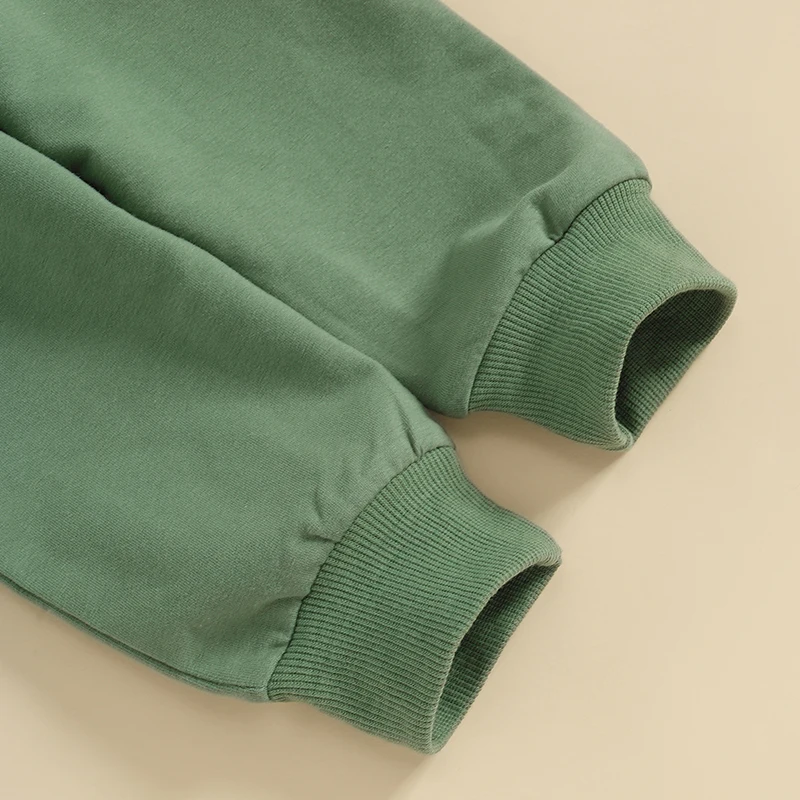Baby Boy Thanksgiving Sweatshirt & Pants Set 6