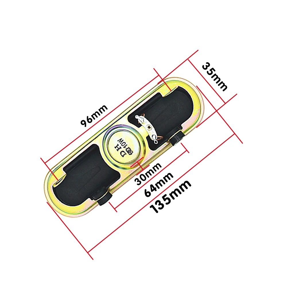 R9JA, 8 Ohm, 10W, 1 par por lote