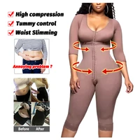 Ceintures colombiennes pour tout le corps, Body à haute Compression, post-opératoire, bras Lipo post-partum, taille plus mince, réduisant les vêtements modelants 4