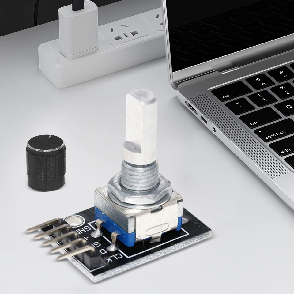 Optical Encoder 6PCS KY-040 Rotary Encoder Modules - 360 Degree With ...