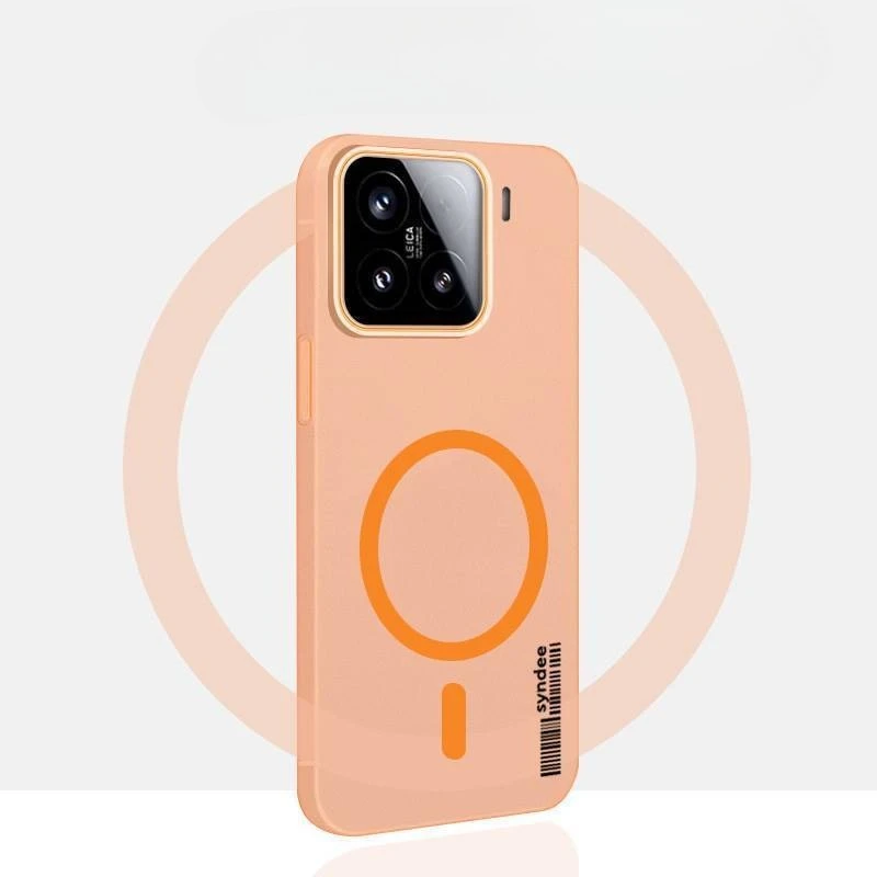 Slim Clear PC Wireless Charge Magnetic Case - Ultra Luxury Shockproof Bumper Cover