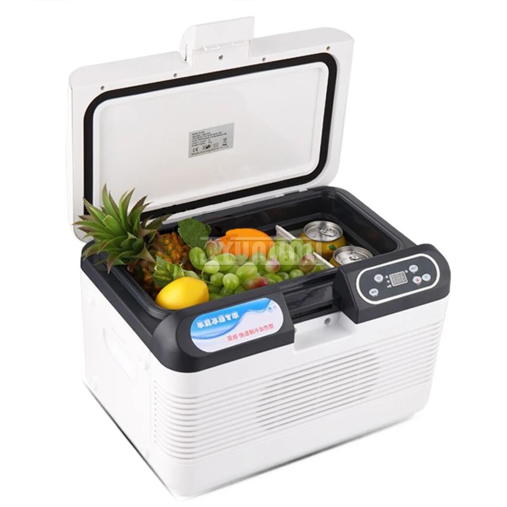 

Outdoor Car Refrigerator Portable 12V Camping Picnics Mini Refrigerador Portatil Digital Display Screen Frigobar