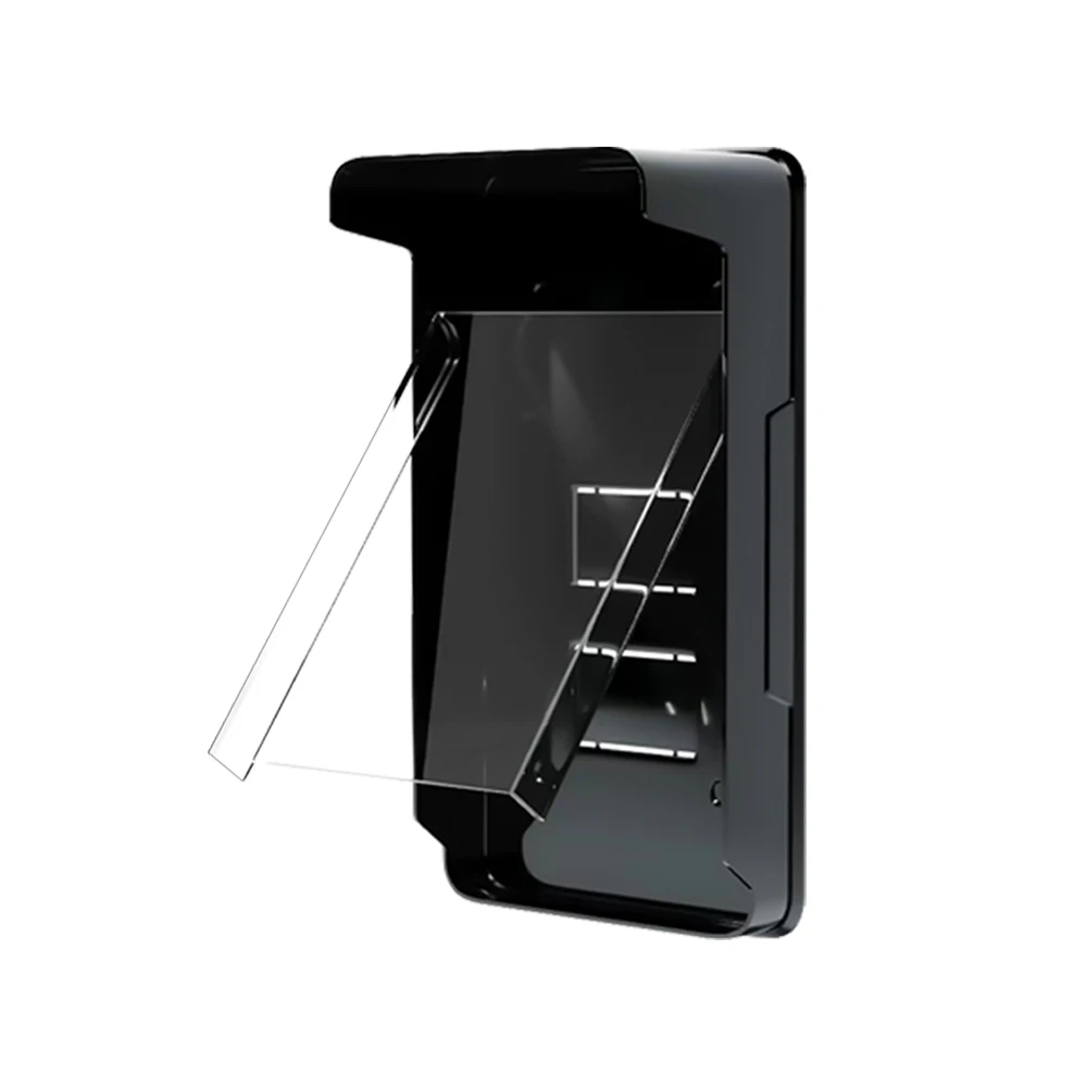 Protection Contre La Pluie Et Soleil Pour Sonnette Vidéo Et Contrôleur D'Empreintes - Housse Robuste En Polycarbonate