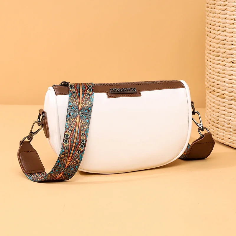 Ladies Handbags Fashion Women Shoulder Bags Vintage Solid Color Cow Leather Female Crossbody Bags for Women handbags