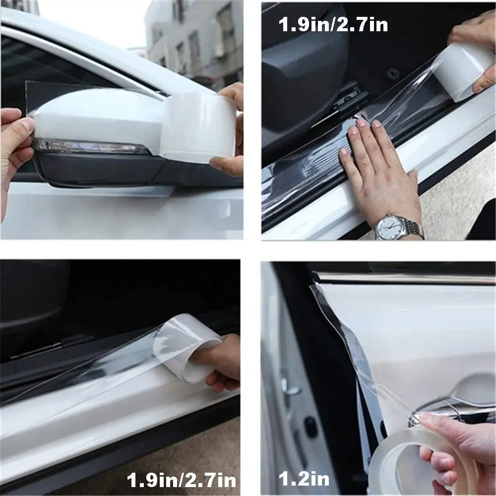 XINLIYA 4PCS Car Door Handle Protector Sticker, Universal