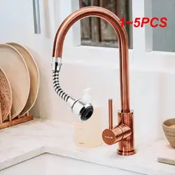 1~5PCS Kitchen Gadgets 360 Rotatable Bubbler High Pressure Faucet Extender Water Saving Bathroom Kitchen Accessories Supplies