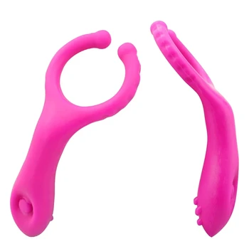 Vibrator Nipple Massage Clip Penis Vibration Sex Toy for Women Men Couple Flirting Vagina Clitoris Stimulation Clamp 5
